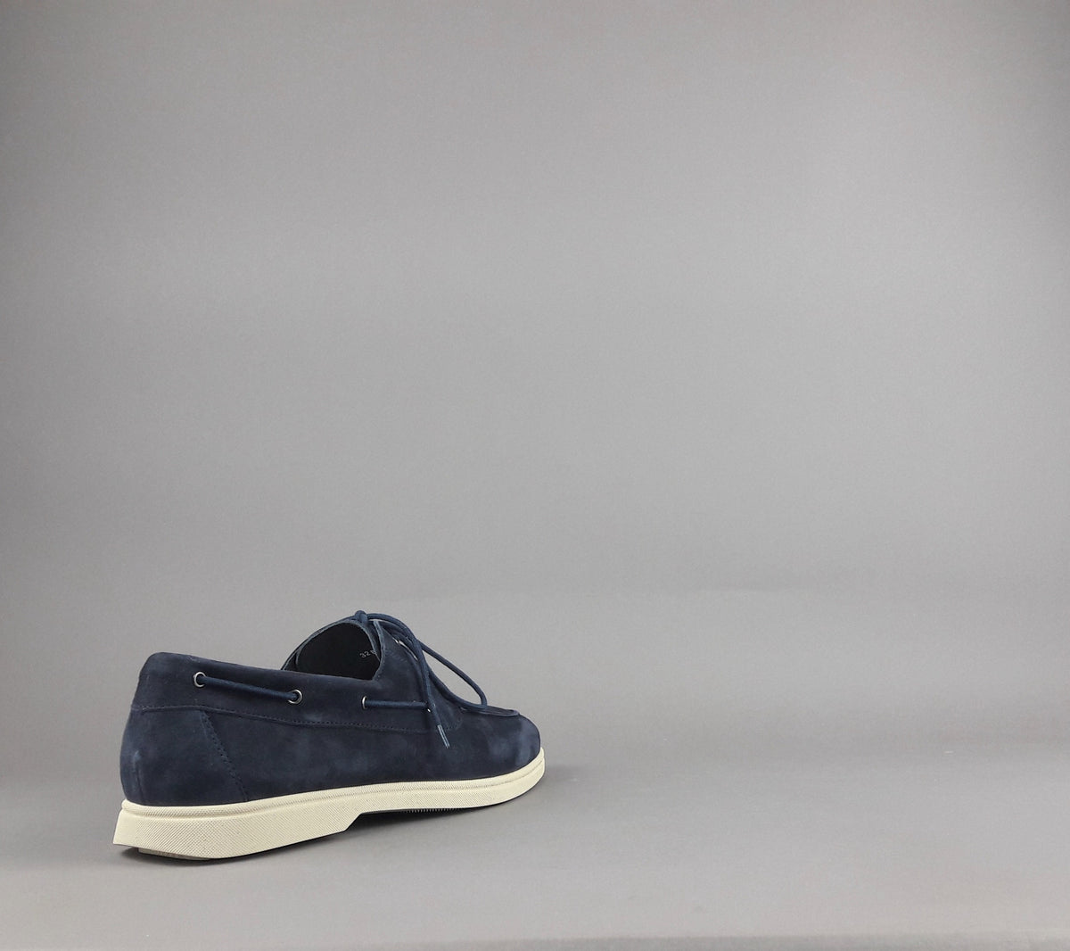 Frau Mocassino Barca Uomo Camoscio Blu