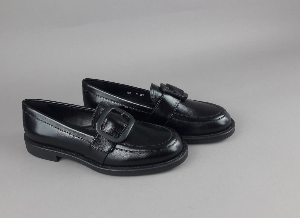 Frau Mocassino Basso Donna Pelle Naplak Nero