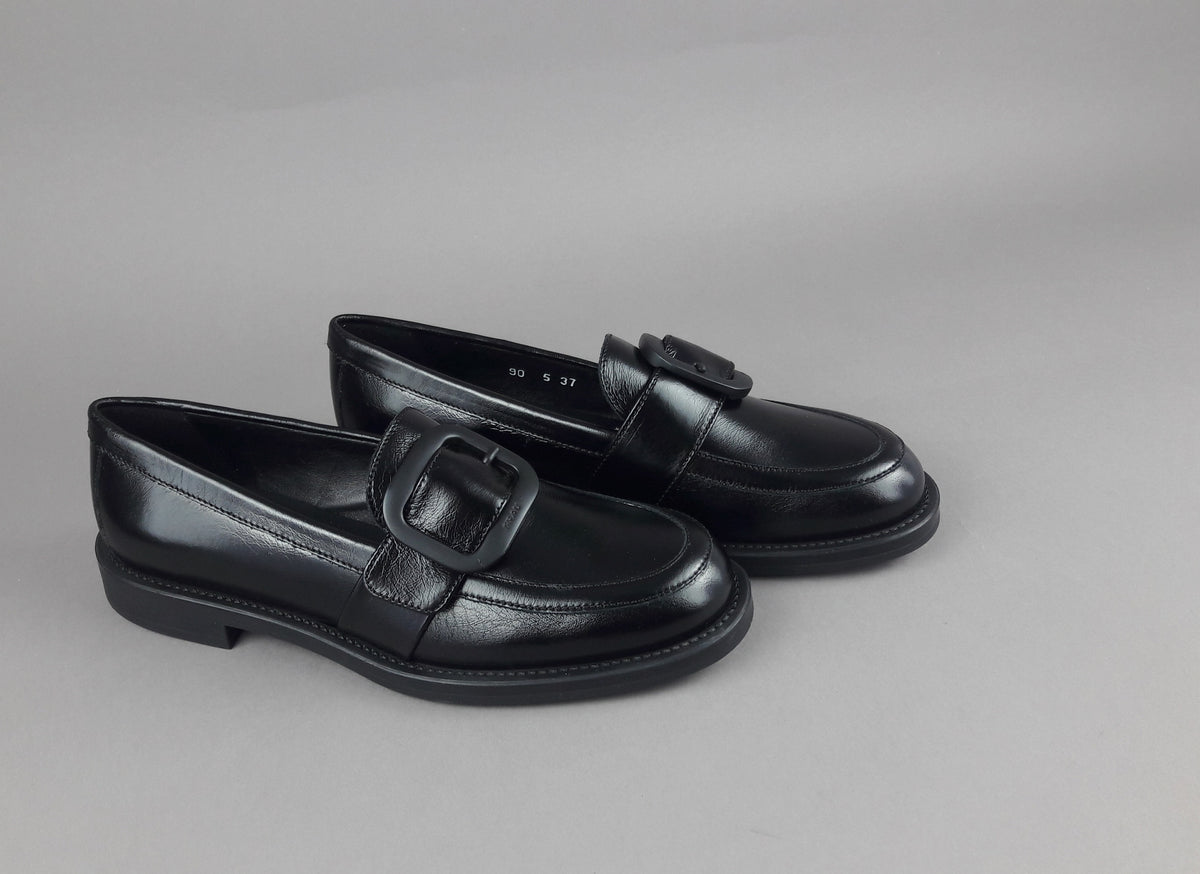 Frau Mocassino Basso Donna Pelle Naplak Nero