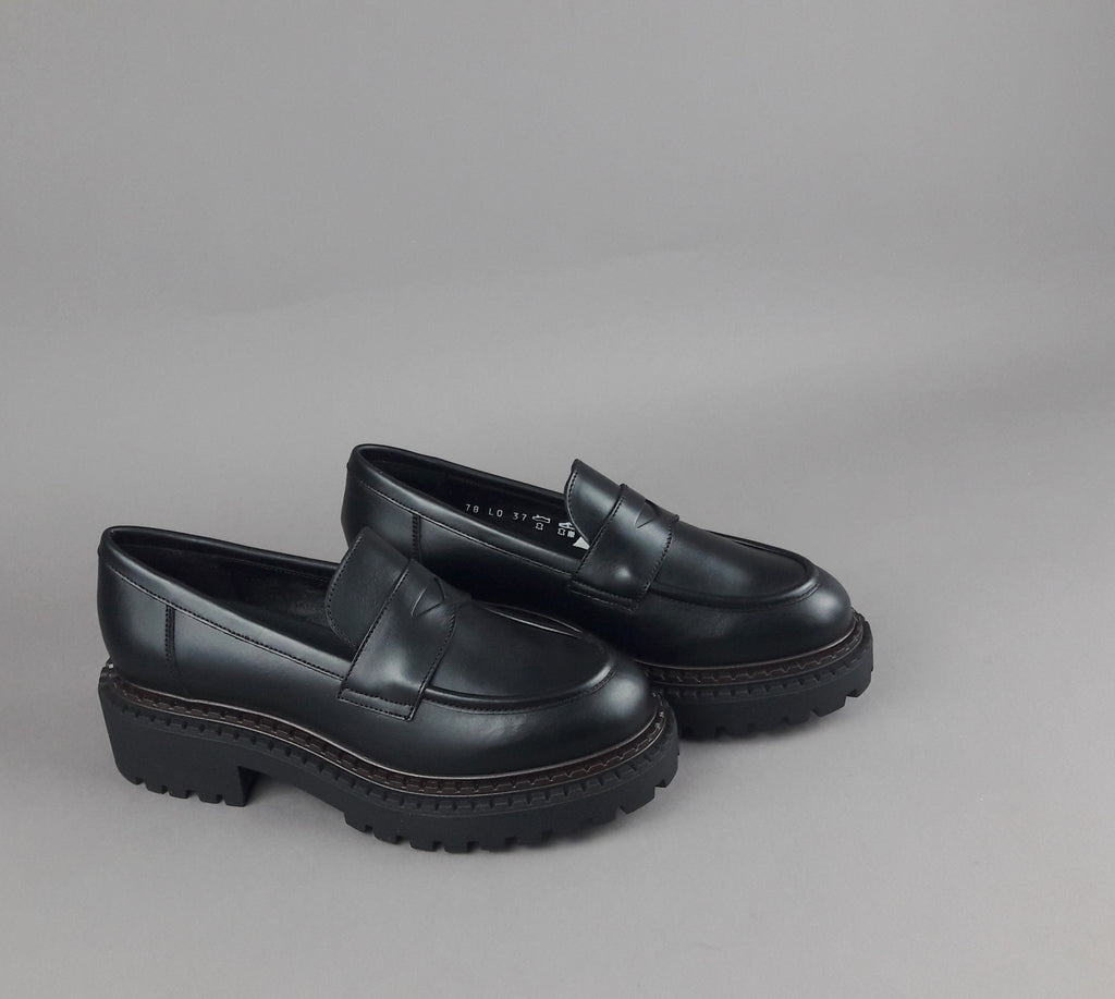 Frau Mocassino Donna Pelle Nero
