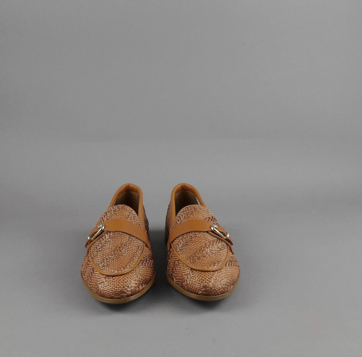 Frau Mocassino Donna Rafia Marrone Chiaro