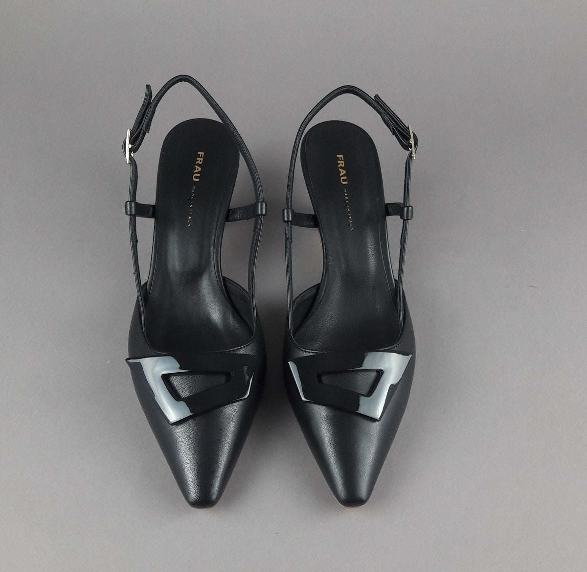 Frau Chanel Donna Pelle Nero Cinturino Con Fibbia