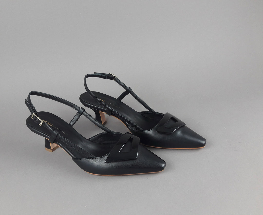 Frau Chanel Donna Pelle Nero Cinturino Con Fibbia