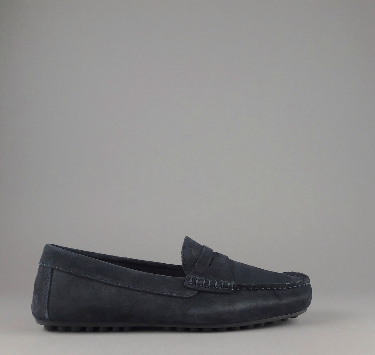 Frau Mocassino Uomo Camoscio Blu Scuro