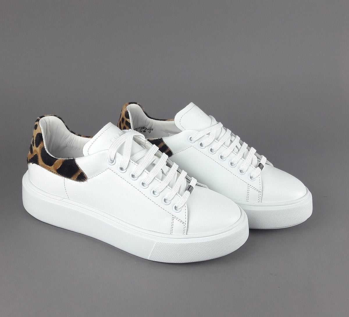 Frau Sneakers Donna Pelle Liscia Bianco