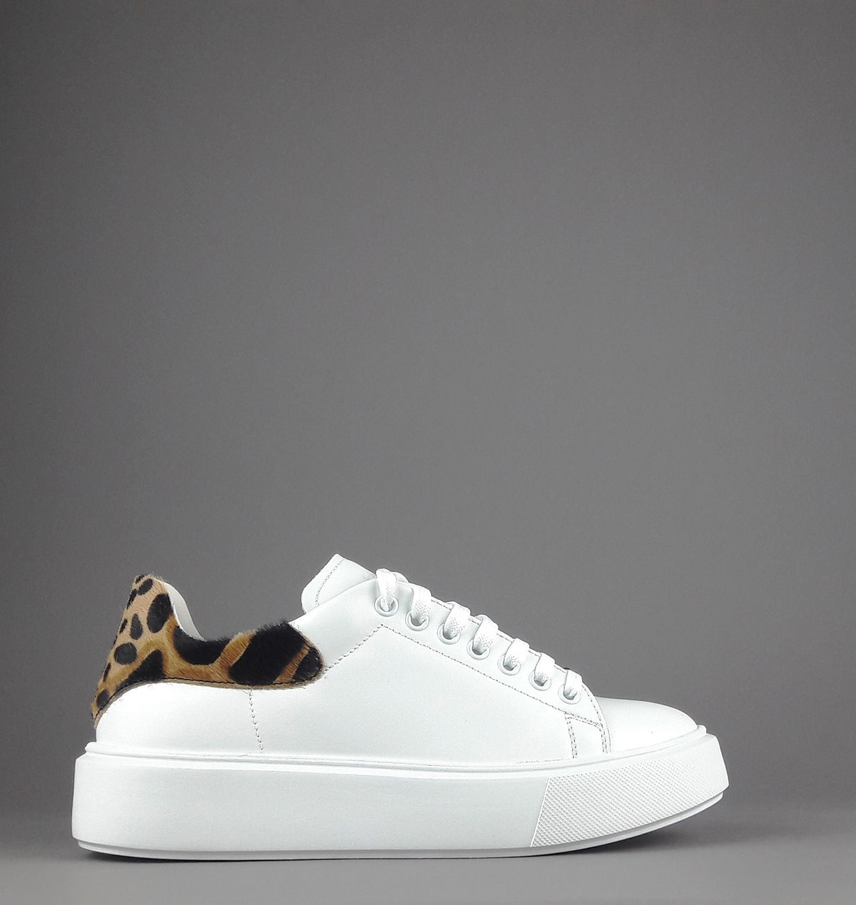 Frau Sneakers Donna Pelle Liscia Bianco