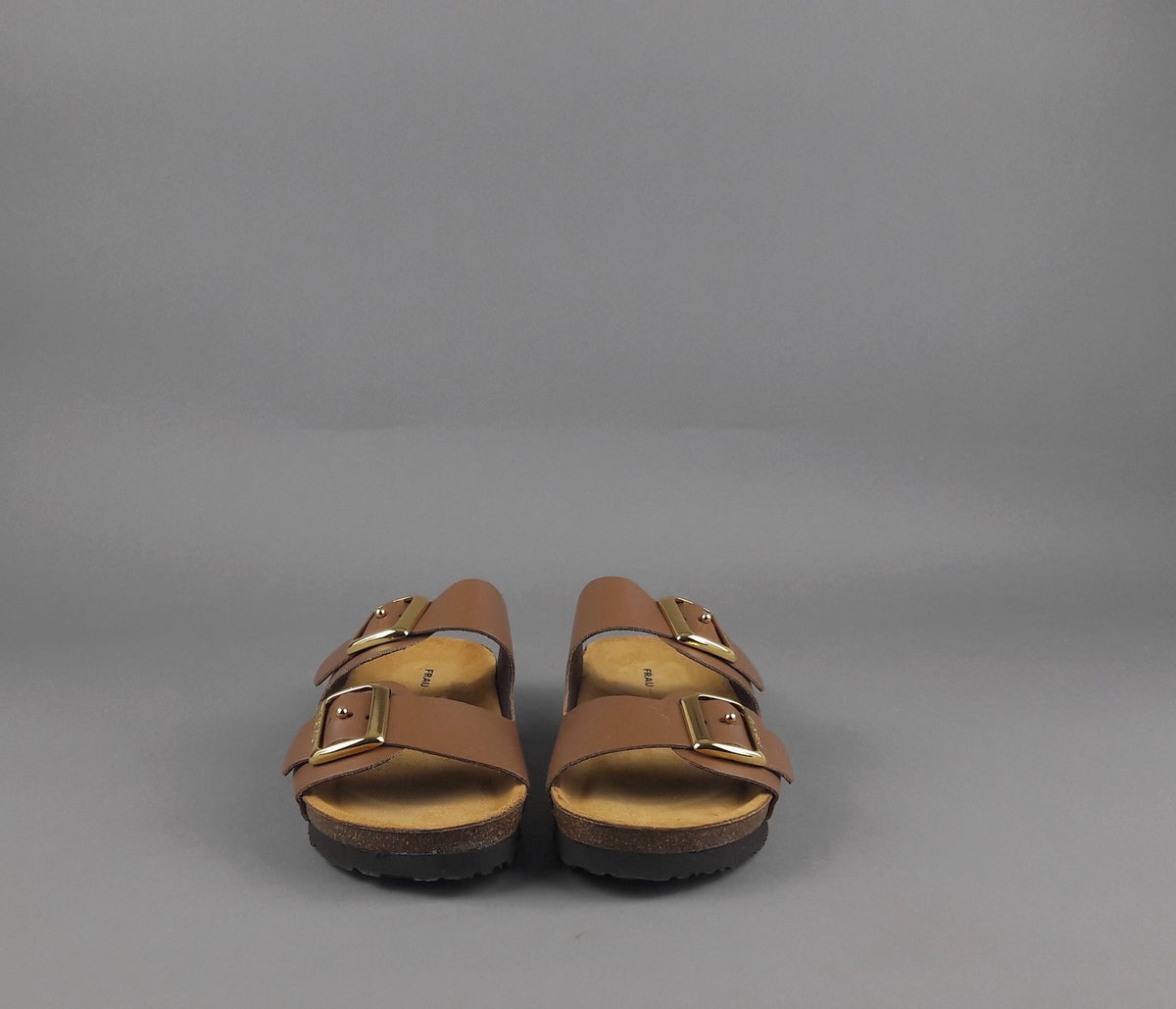 Frau Sandalo Slipper Donna Pelle Marrone