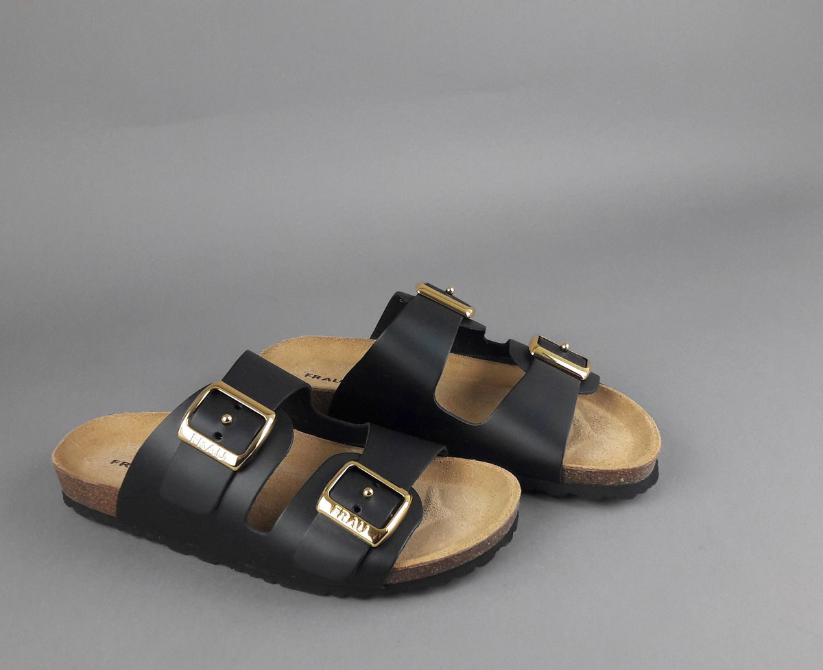 Frau Sandalo Slipper Donna Pelle