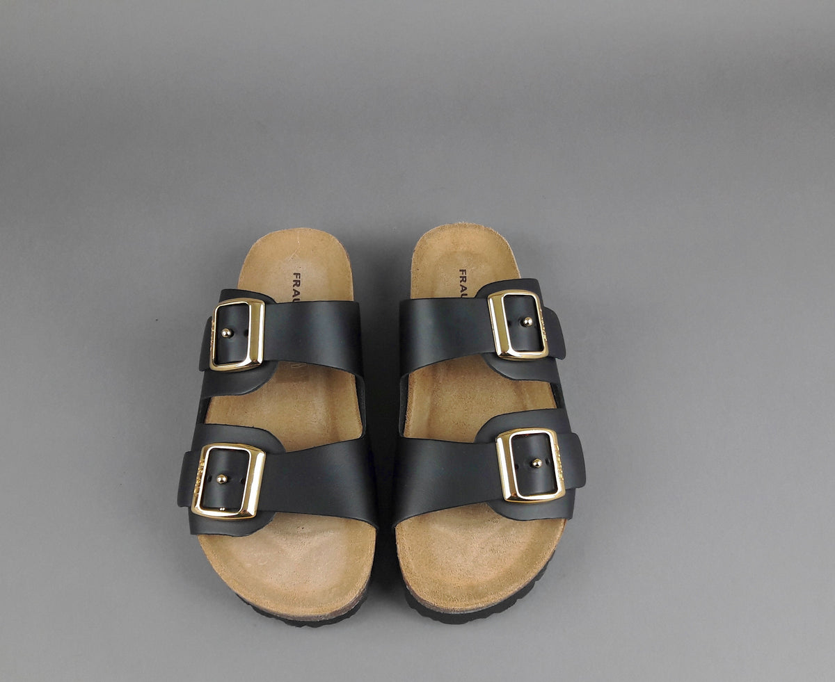 Frau Sandalo Slipper Donna Pelle