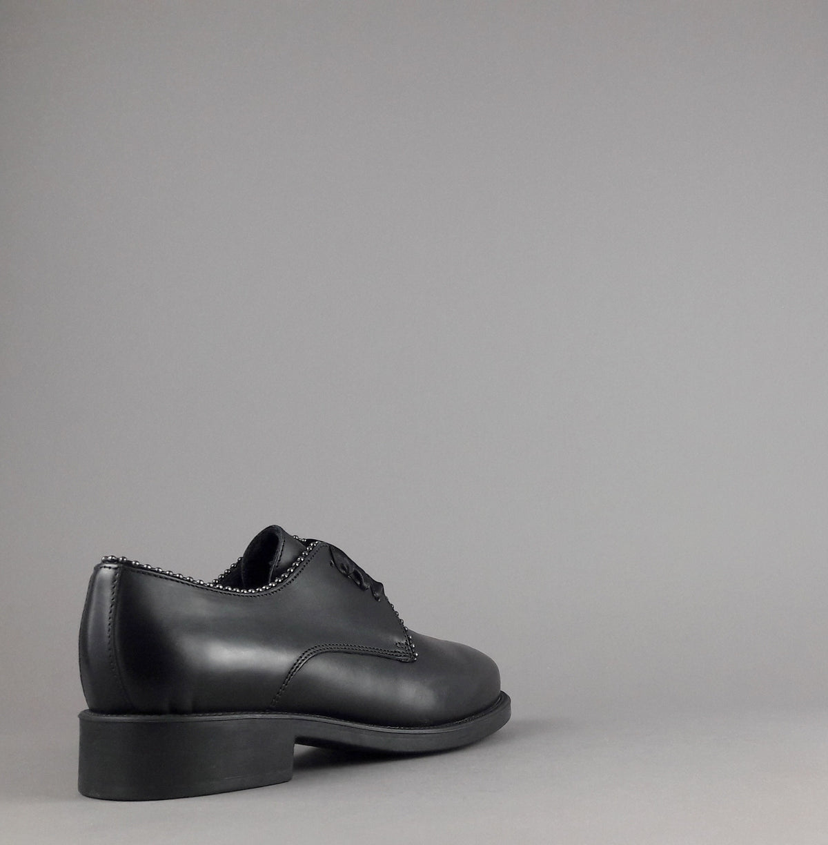 Frau Scarpa Stringata Donna Pelle Liscia Nero