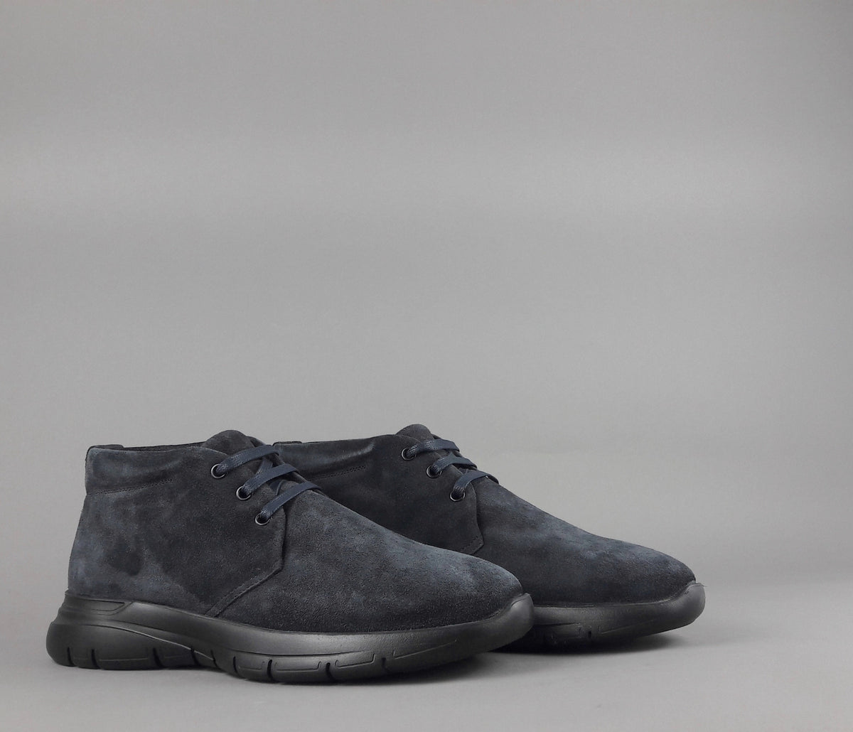 Frau Sneakers Uomo Camoscio Blu Scuro