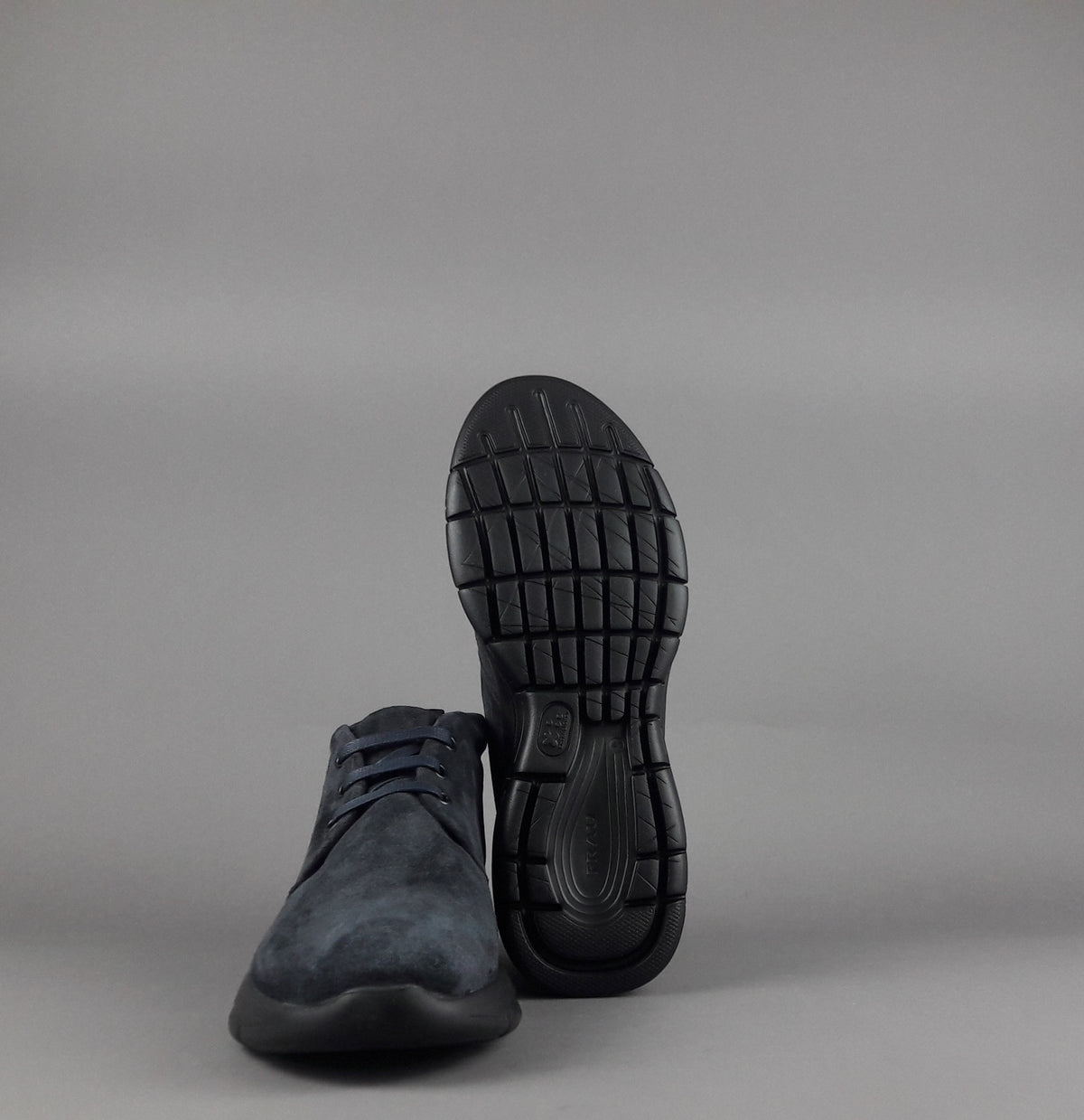 Frau Sneakers Uomo Camoscio Blu Scuro