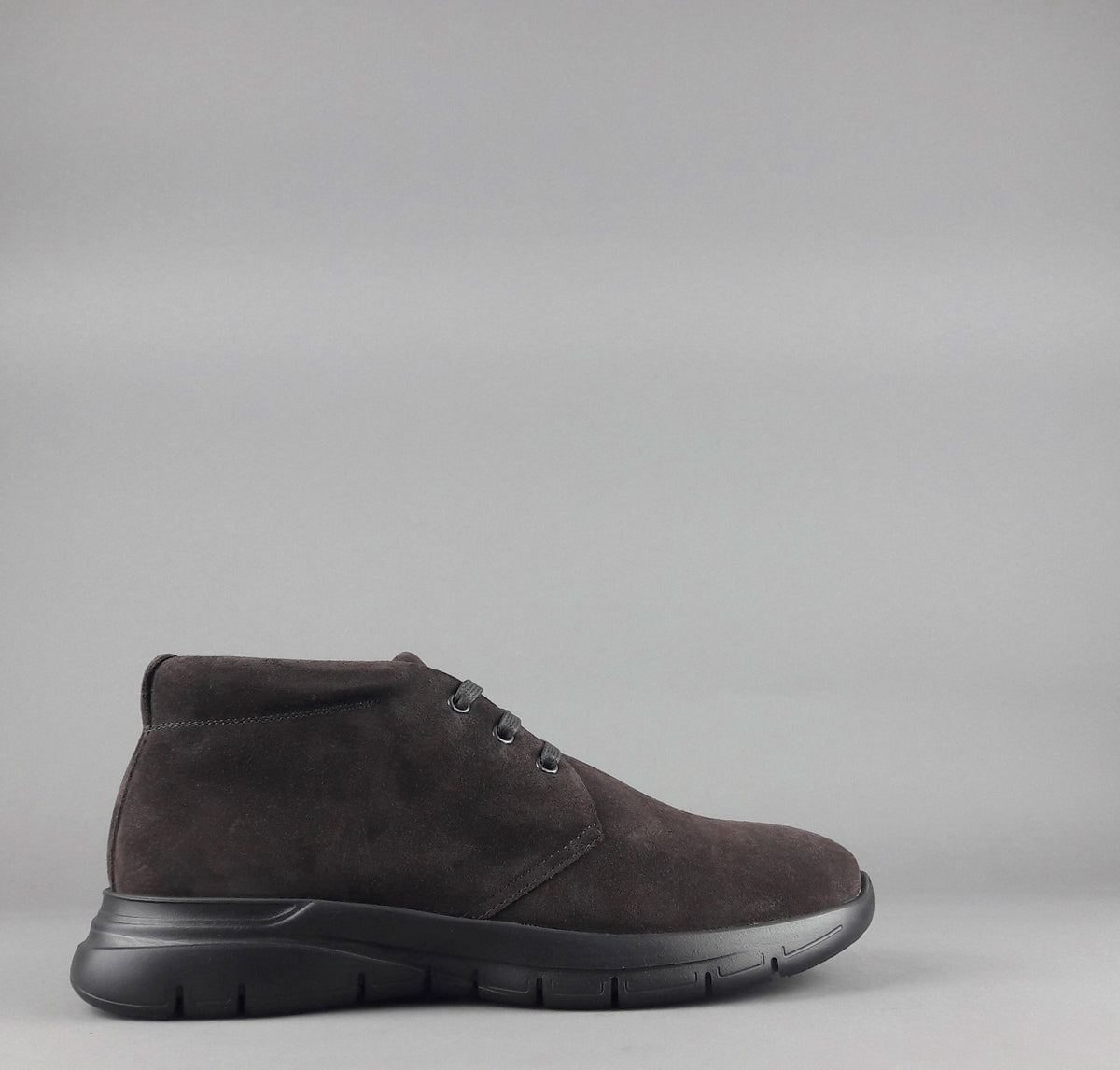Frau Sneakers Uomo Camoscio Marrone Scuro