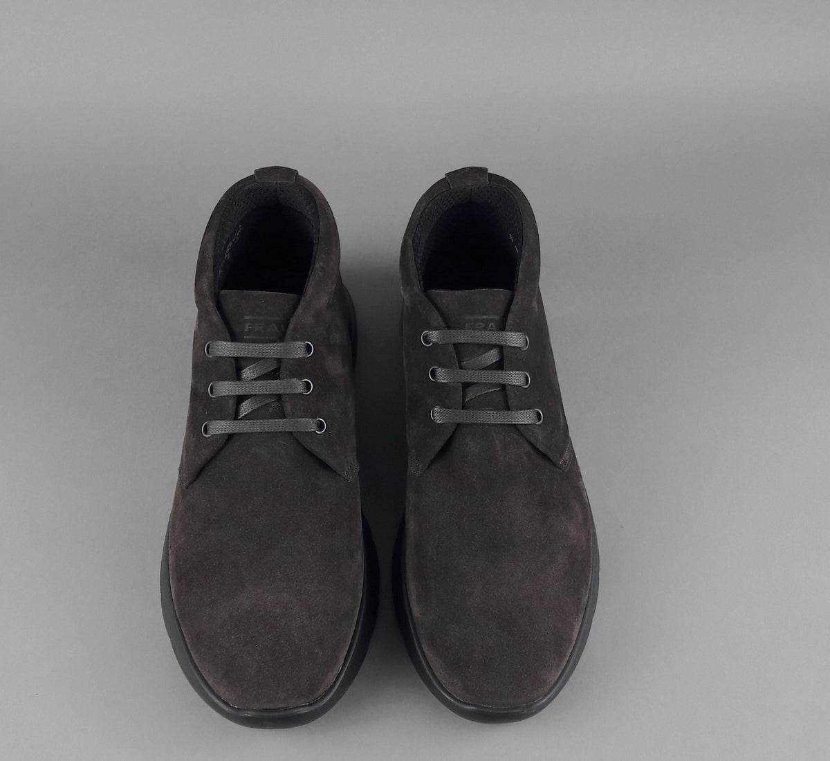 Frau Sneakers Uomo Camoscio Marrone Scuro