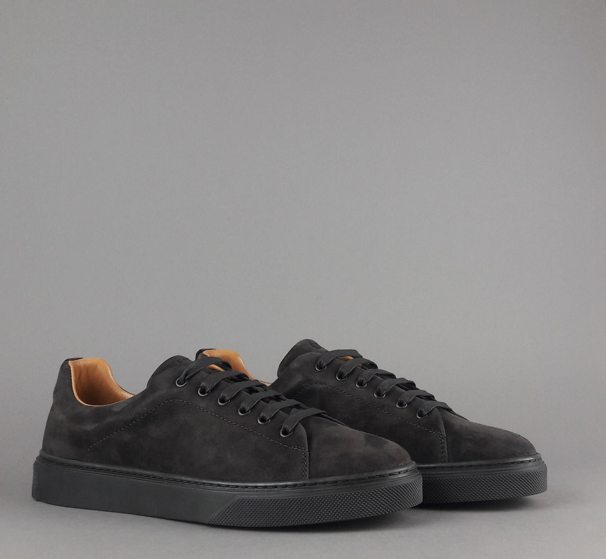 Frau Sneakers Uomo Camoscio Testa Di Moro
