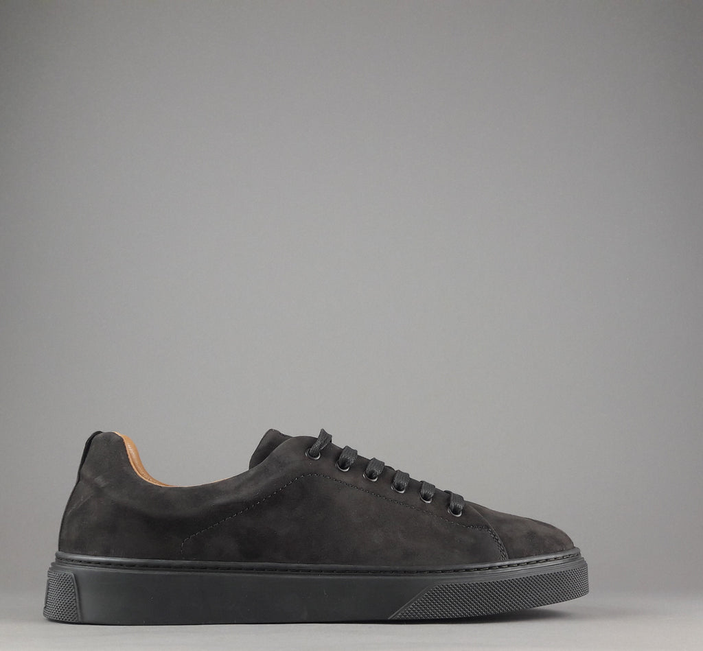 Frau Sneakers Uomo Camoscio Testa Di Moro