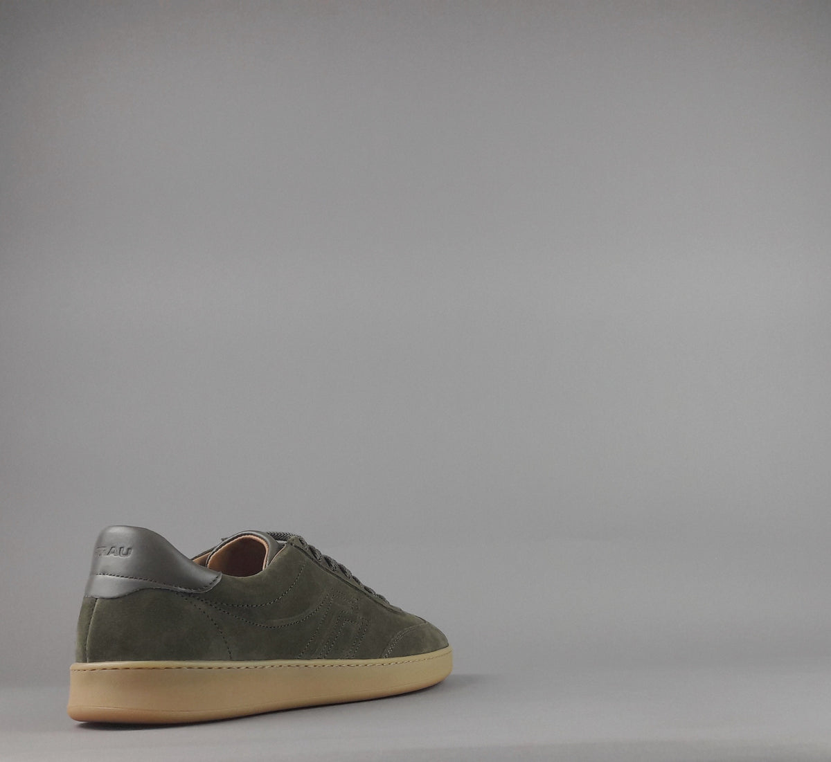 Frau Sneakers Uomo Camoscio Verde Militare Scuro
