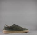 Frau Sneakers Uomo Camoscio Verde Militare Scuro