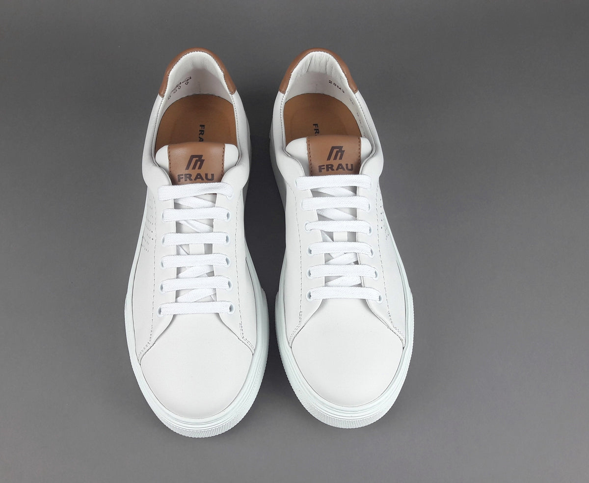 Frau Sneakers Uomo Pelle Bianco