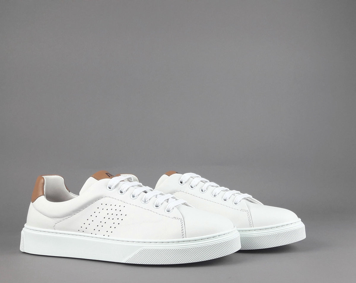 Frau Sneakers Uomo Pelle Bianco