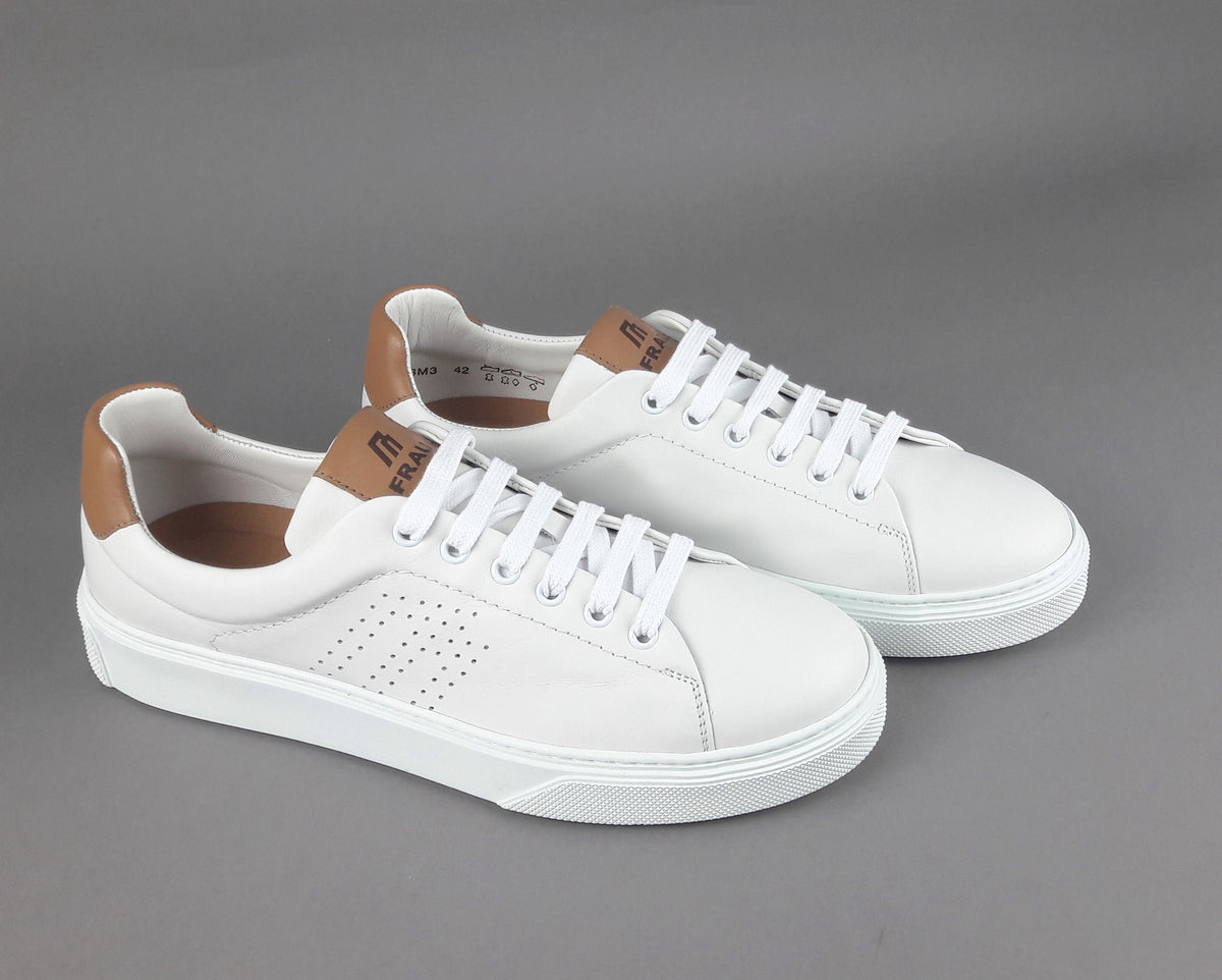 Frau Sneakers Uomo Pelle Bianco