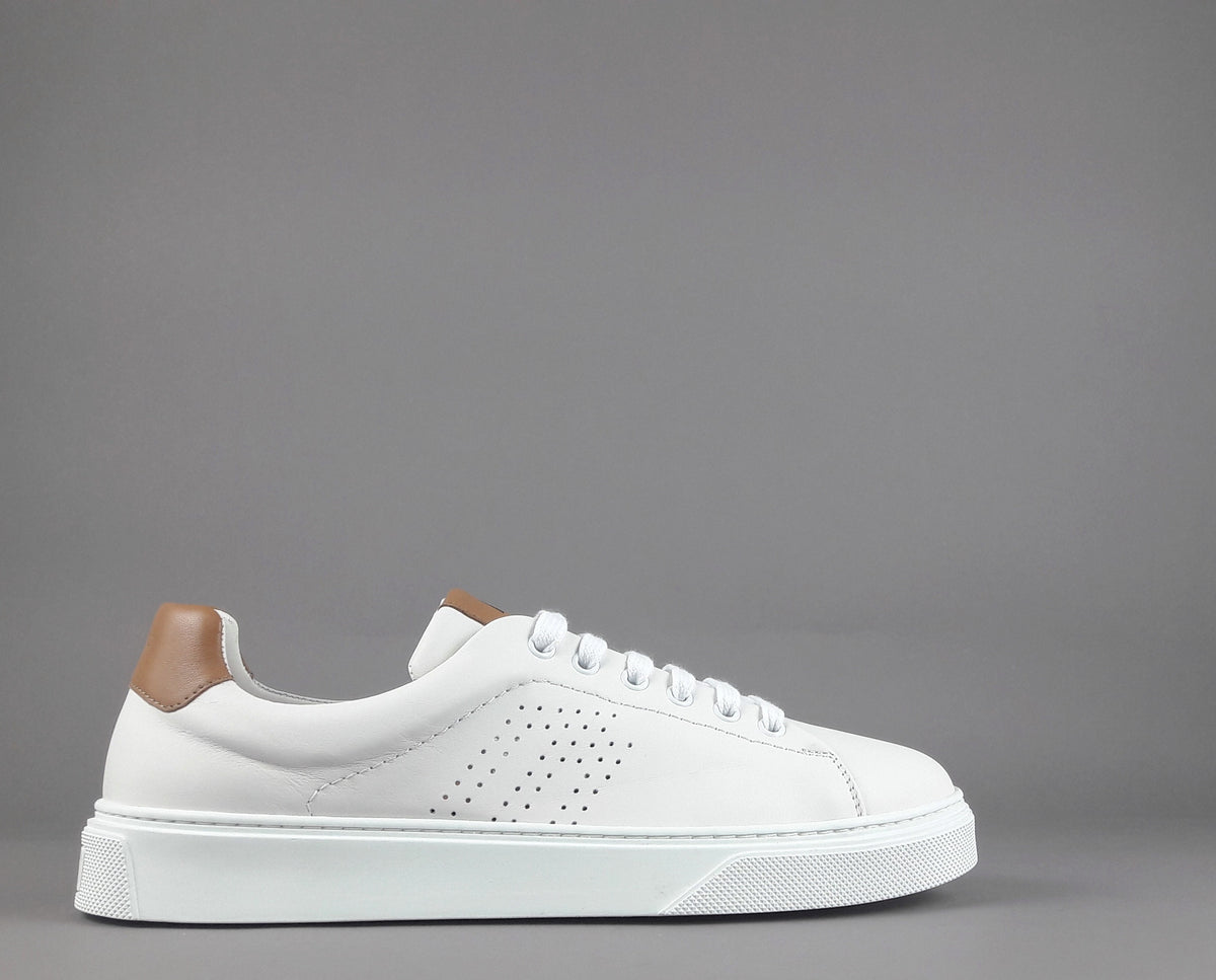 Frau Sneakers Uomo Pelle Bianco