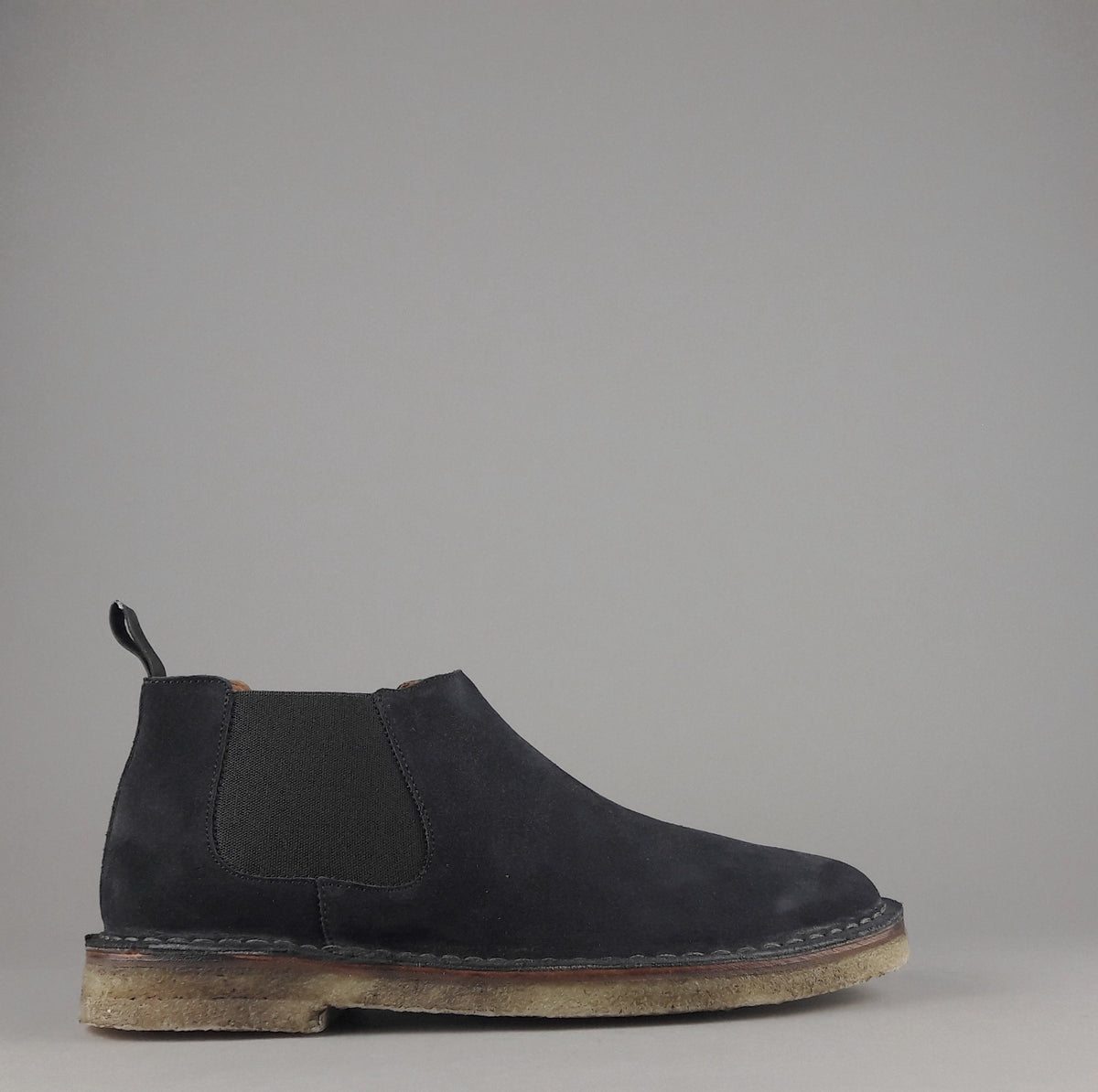 Frau Stivaletto Uomo Camoscio Blu Scuro
