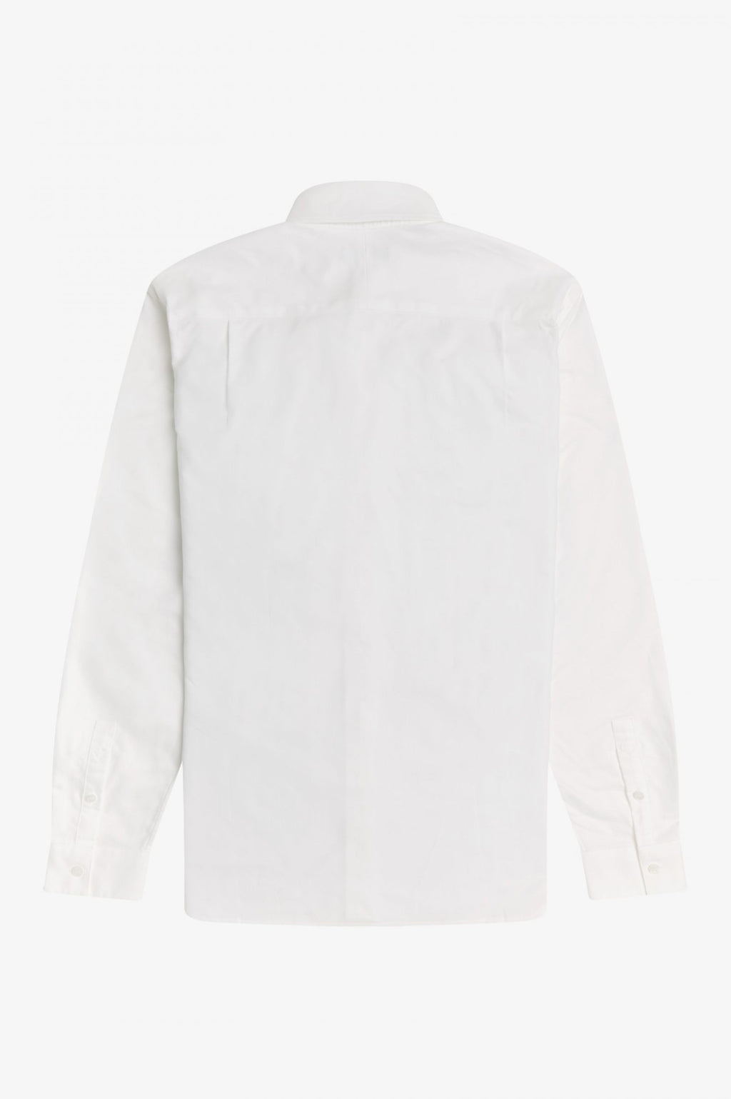 Fred Perry Camicia Uomo Cotone Oxford Bianco Button-Down