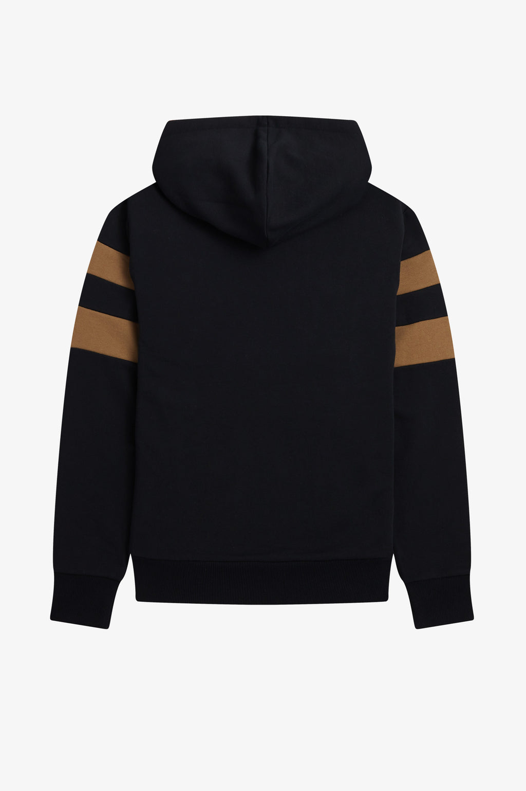 Fred Perry Felpa Con Cappuccio Ricamo Logo Uomo Cotone Nero