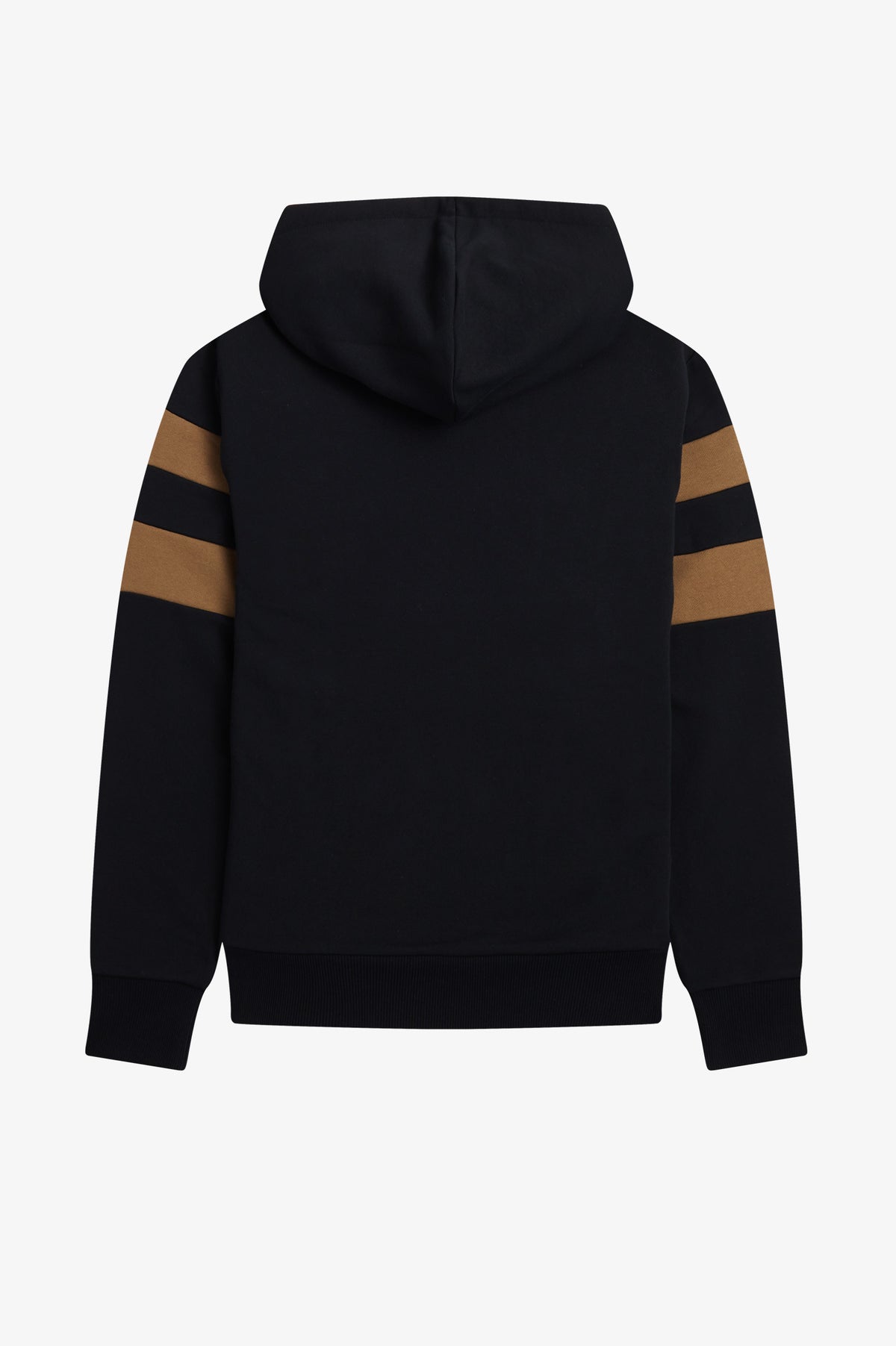Fred Perry Felpa Con Cappuccio Ricamo Logo Uomo Cotone Nero