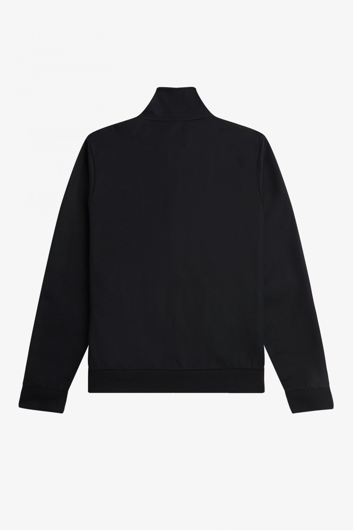 Fred Perry Felpa Track Jacket Uomo Cotone E Poliestere Nero Chiusura Zip
