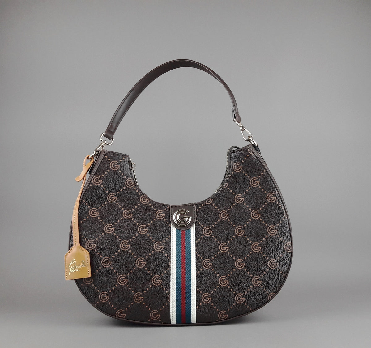 Gabriella Gucci Borsa A Spalla Donna Marrone Scuro