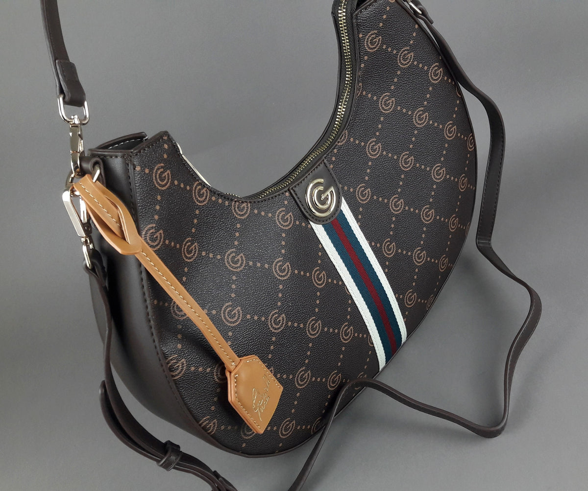 Gabriella Gucci Borsa A Spalla Donna Marrone Scuro