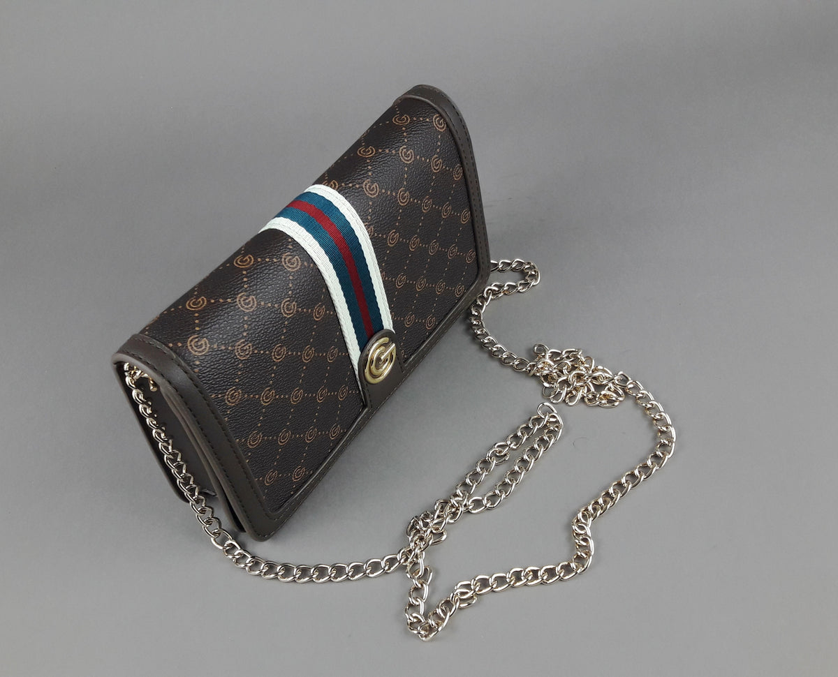 Gabriella Gucci Pochette Donna Marrone Scuro