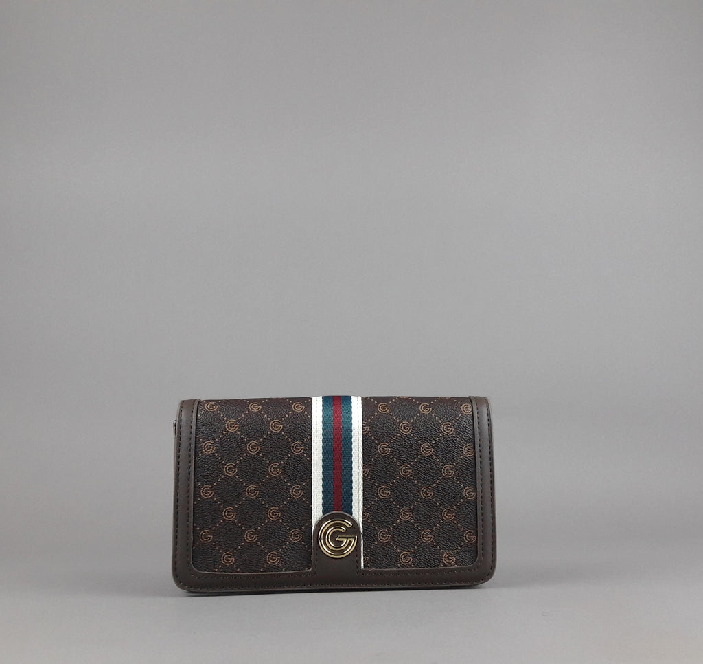 Gabriella Gucci Pochette Donna Marrone Scuro