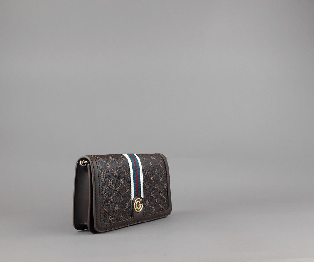 Gabriella Gucci Pochette Donna Marrone Scuro