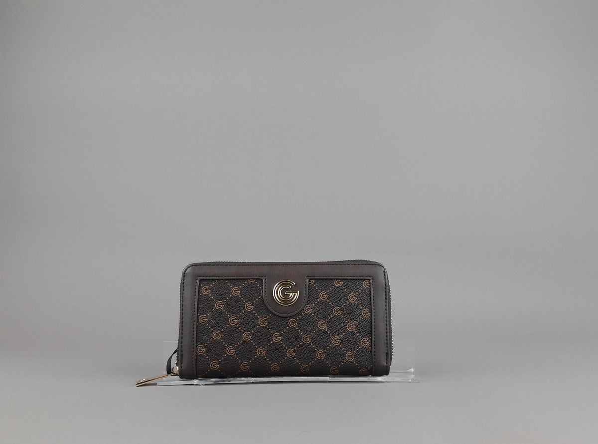 Gabriella Gucci Portafogli Donna Marrone Scuro