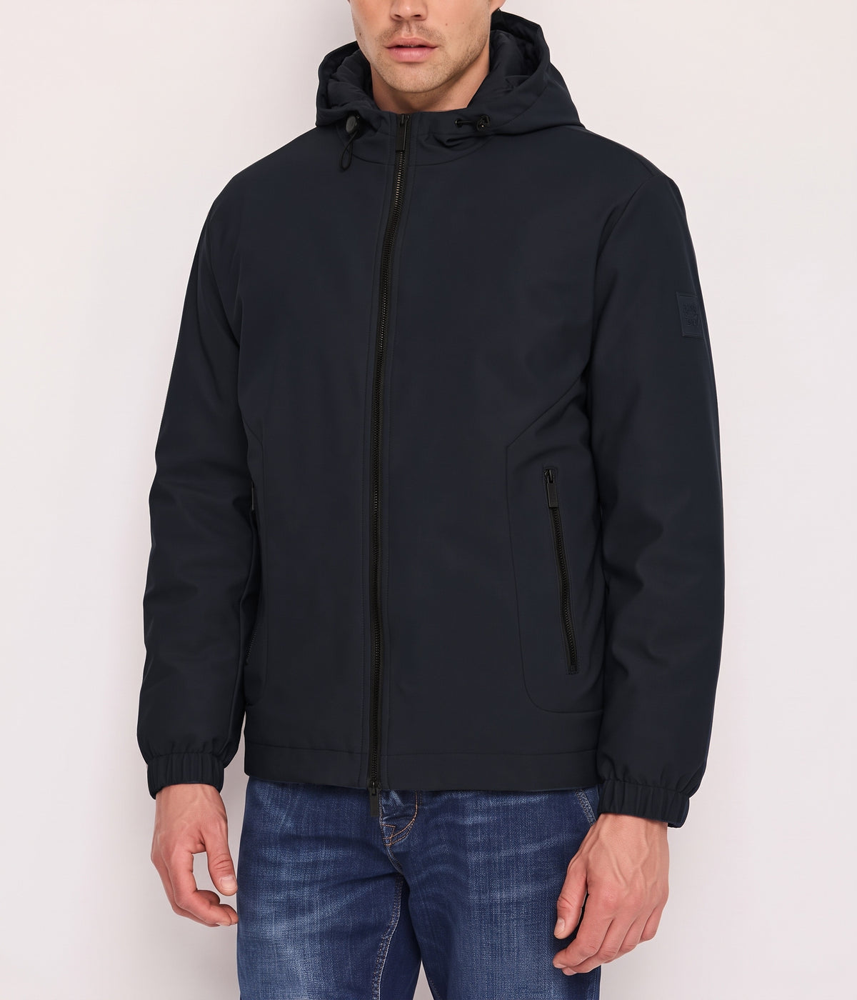Gaudì Giubbino Corto Uomo Nylon Blu Scuro