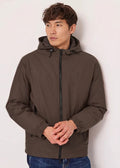 Gaudì Giubbino Corto Uomo Nylon Marrone Scuro