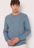 Gaudì Maglia Uomo Lana E Cashmere Celeste Polvere