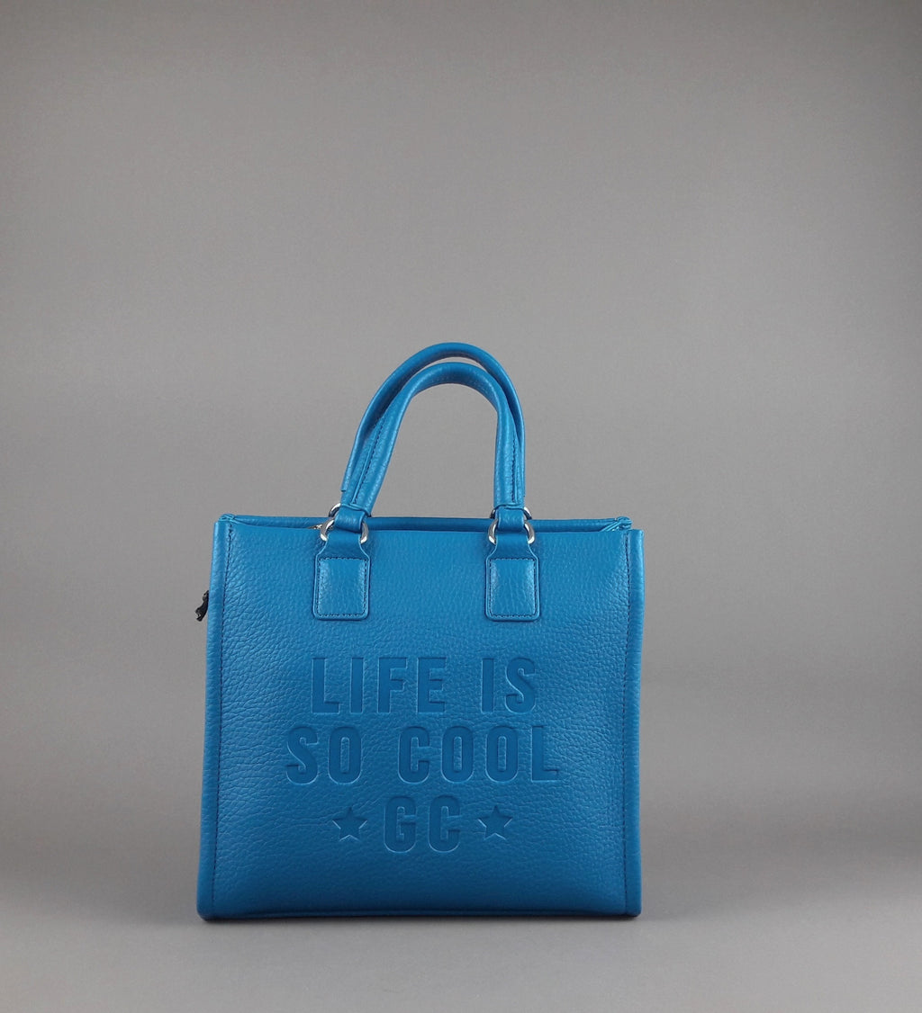 Gio Cellini Borsa A Mano Donna Blu Avion