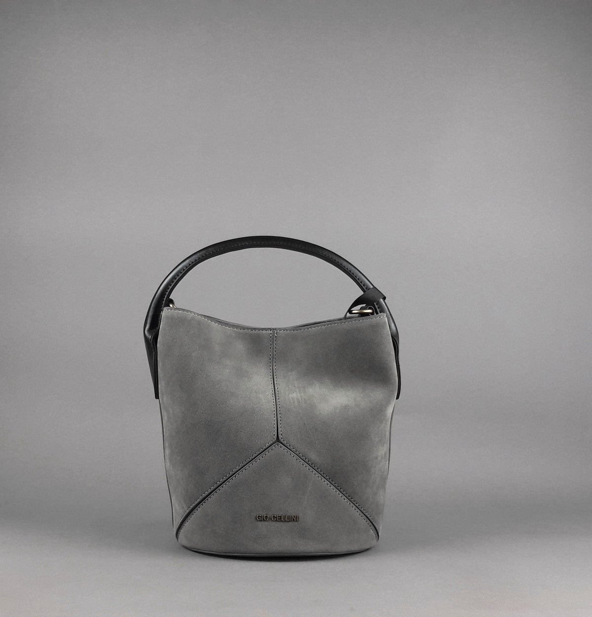 Gio Cellini Borsa A Secchiello Donna Grigio