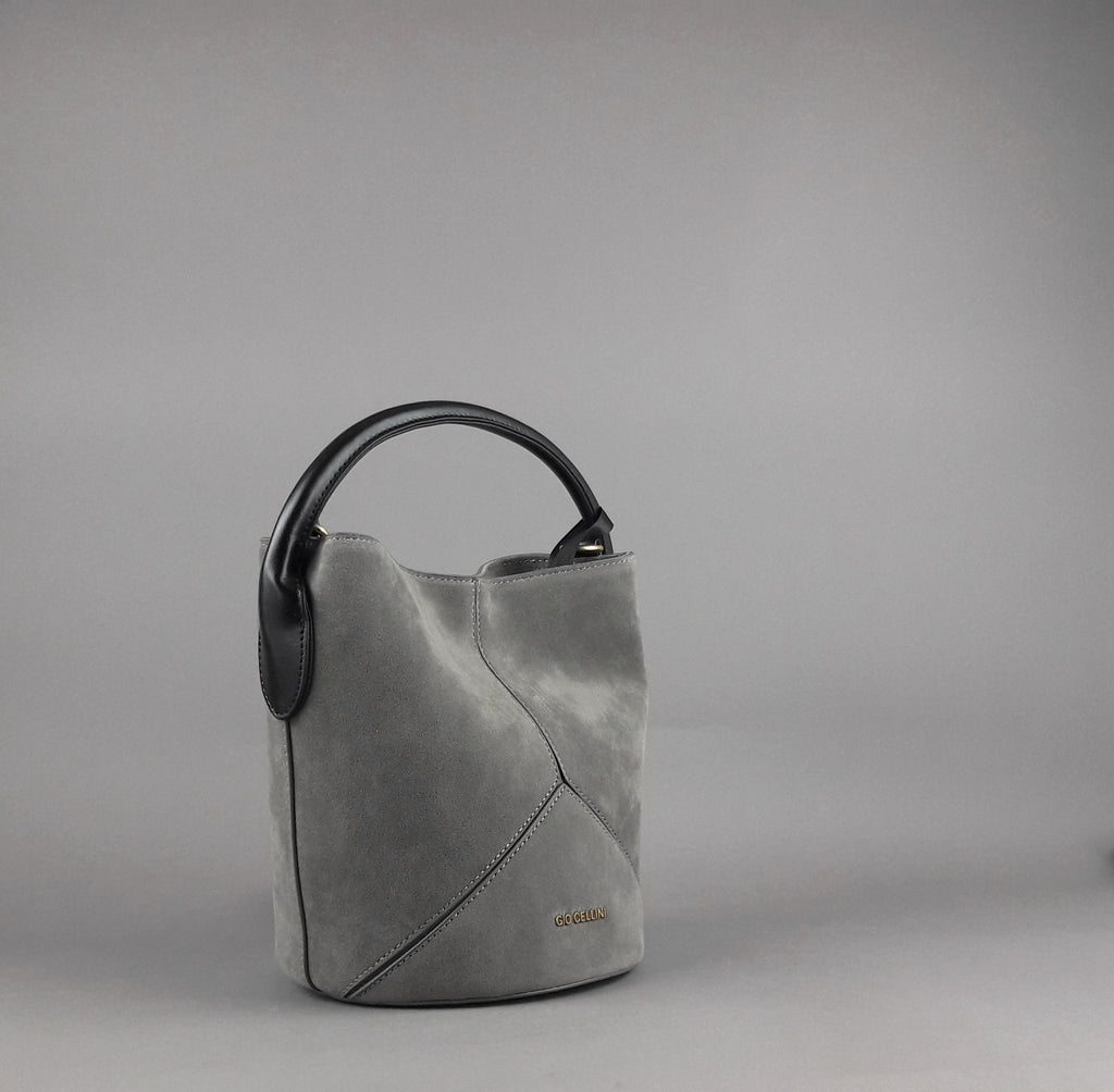 Gio Cellini Borsa A Secchiello Donna Grigio