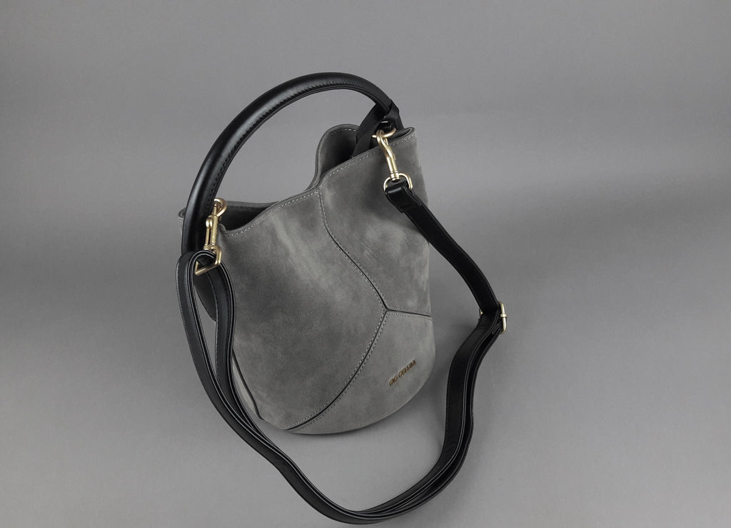 Gio Cellini Borsa A Secchiello Donna Grigio