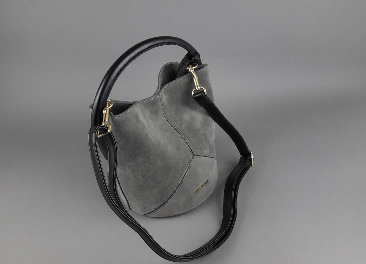 Gio Cellini Borsa A Secchiello Donna Grigio