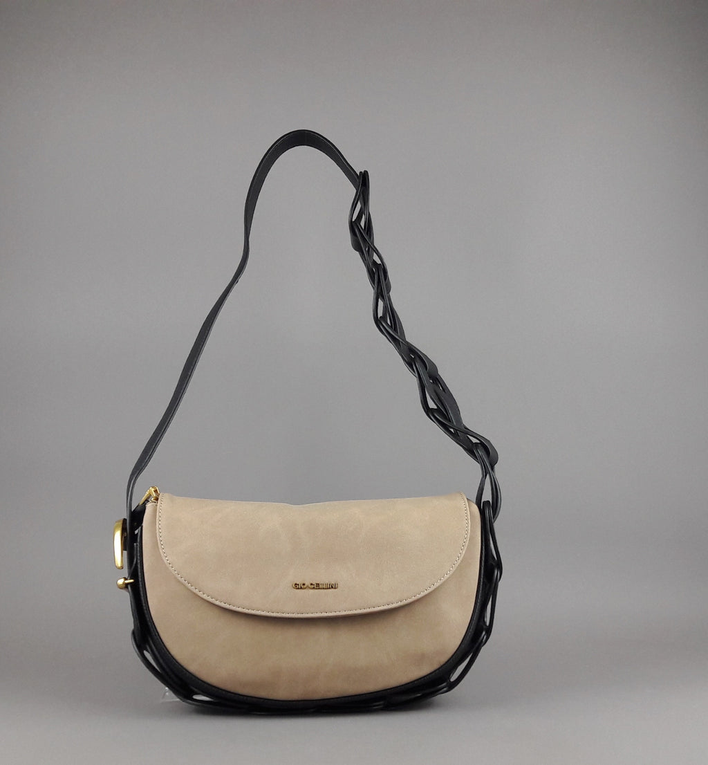 Gio Cellini Borsa A Spalla Donna Beige