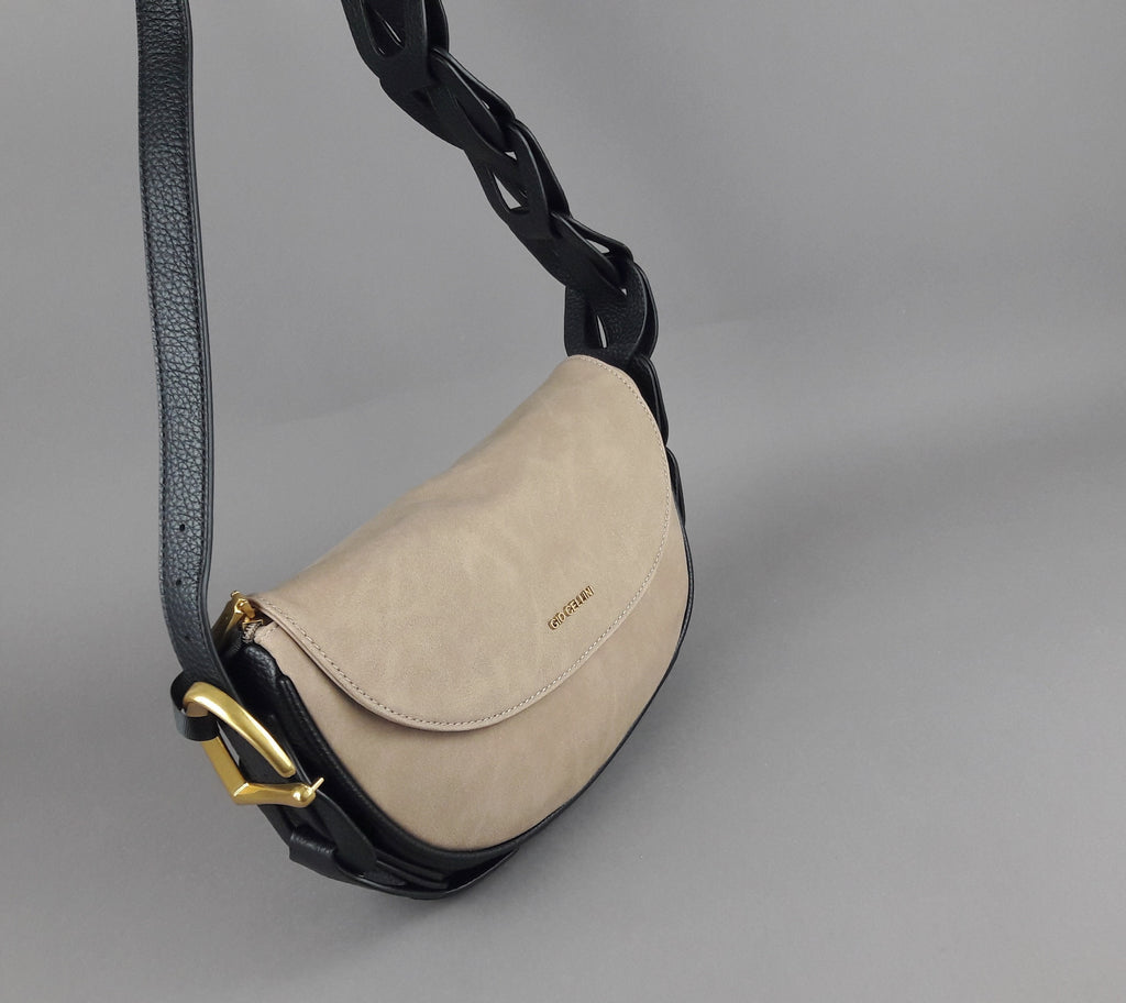 Gio Cellini Borsa A Spalla Donna Beige