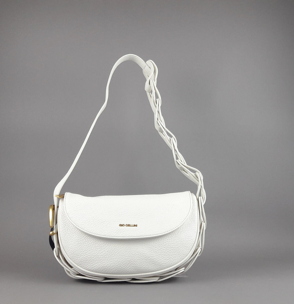 Gio Cellini Borsa A Spalla Donna Bianco