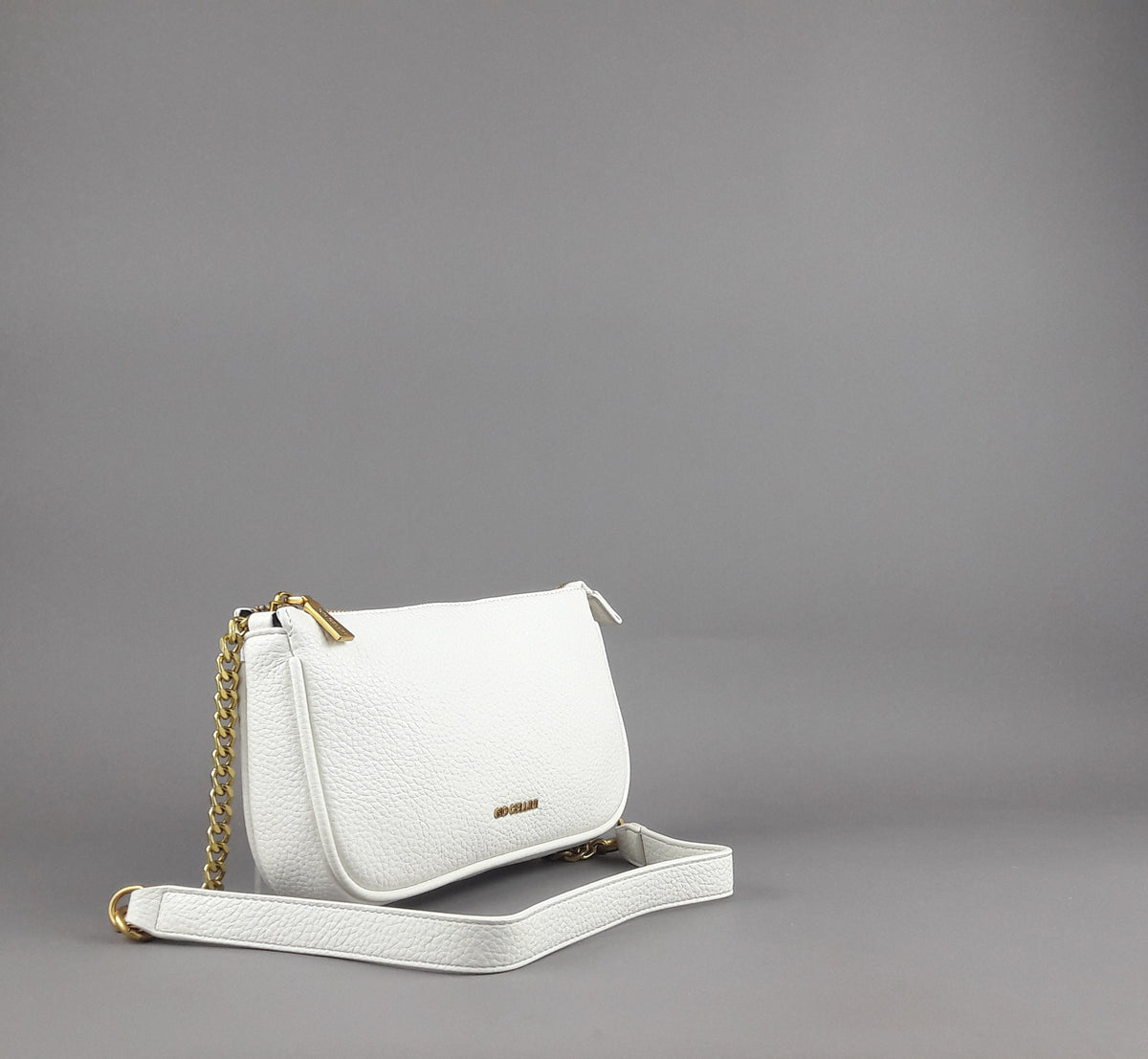 Gio Cellini Borsa A Spalla Donna Bianco