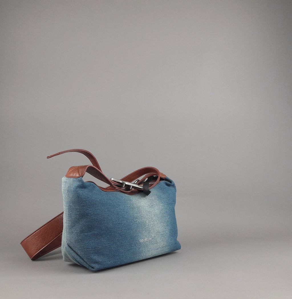 Gio Cellini Borsa A Spalla Donna Denim